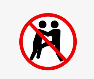 禁止打架图标免抠