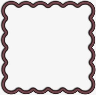 边框素描边框图标免抠