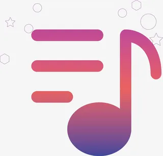 热门歌单设计图标免抠