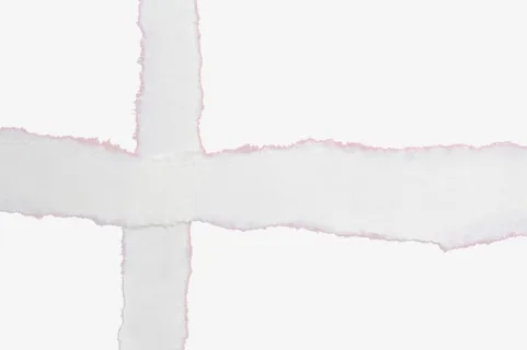 白色十字撒裂纸条免抠 白色十字撒裂纸条免抠