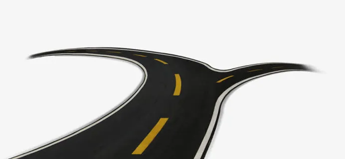 分岔路免抠