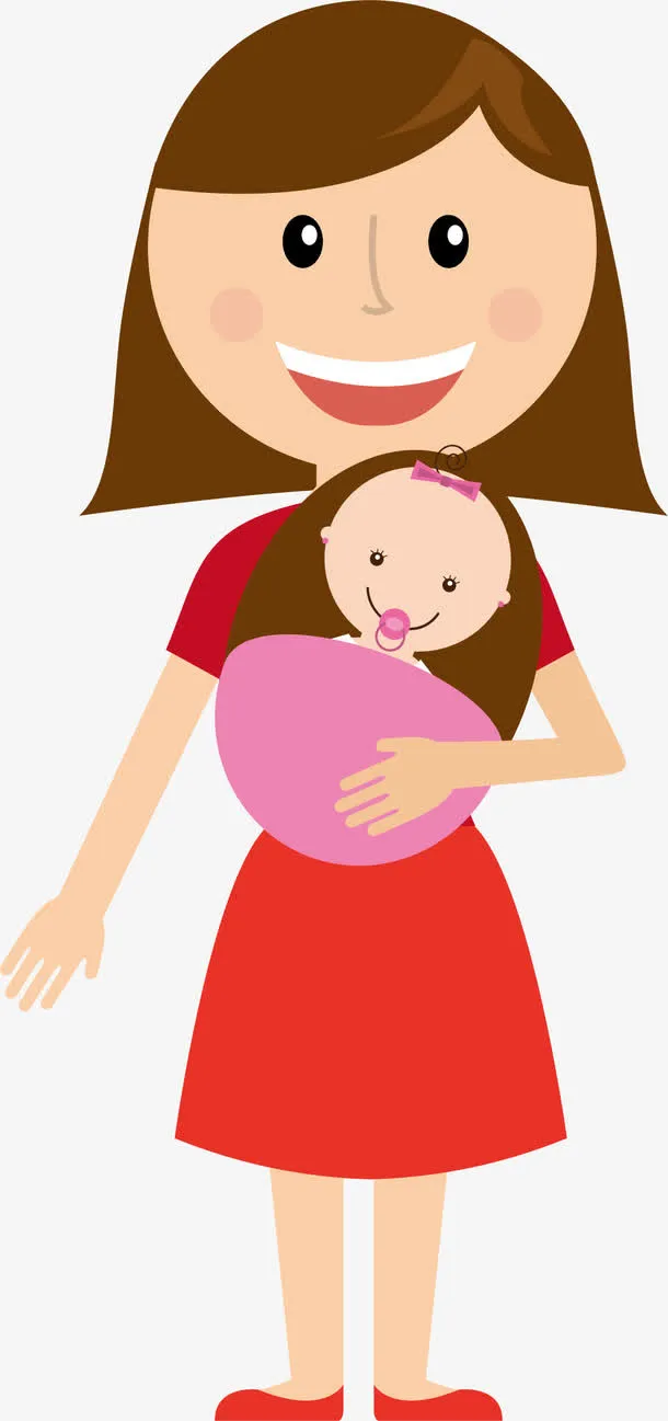矢量图妈妈免抠