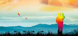 感恩父亲节宣传海报banner高清