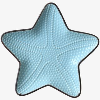 川岛屋地中海洋鱼陶瓷家用水果盘免抠