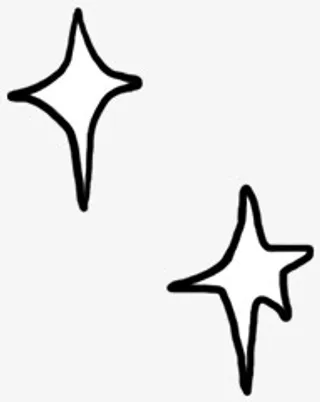 简笔画星星素材背景