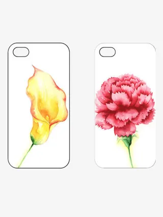 鲜花手机壳免抠
