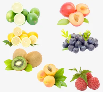 覆盆子桃子猕猴桃葡萄水果大集合免抠 覆盆子桃子猕猴桃葡萄水果大集合免抠