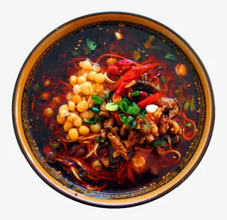 泡椒鸡杂面免抠