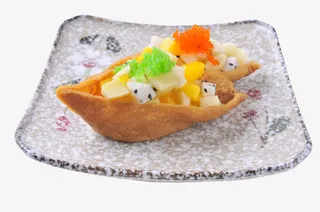 餐饮水果沙拉免抠