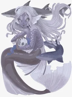 矢量美人鱼免抠 矢量美人鱼免抠