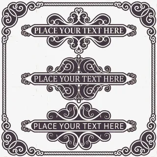 欧式边框免抠