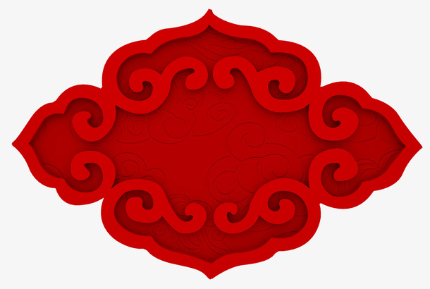 中国风边框免扣素材免抠