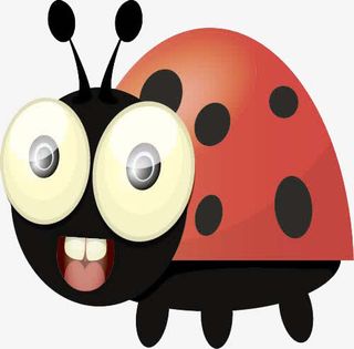 卡通瓢虫免抠