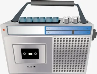 老师录音机免抠