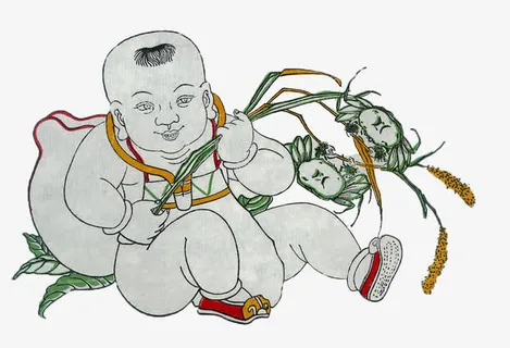 新年年画免抠 新年年画免抠