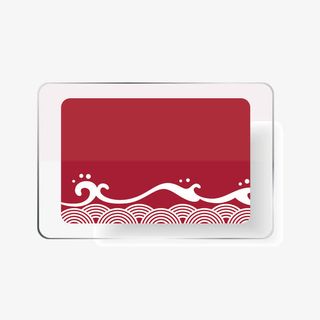 红色玻璃贴图免抠