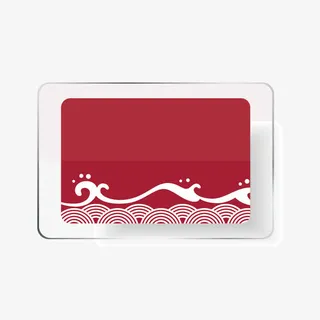 红色玻璃贴图免抠