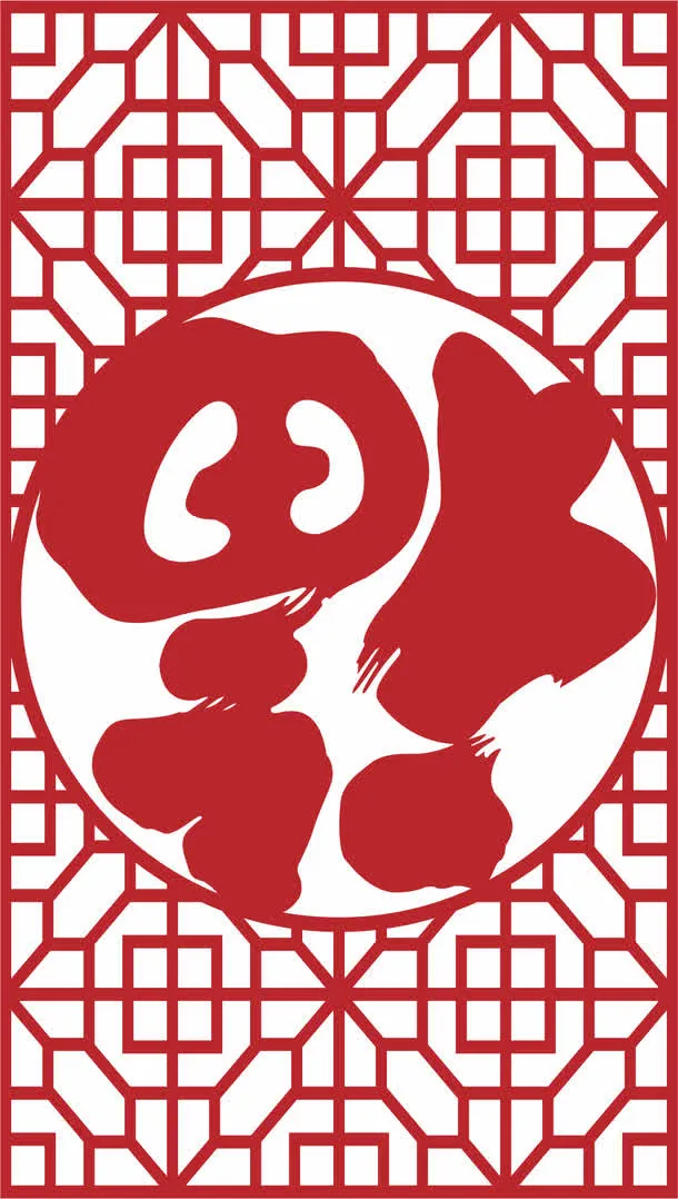 中式花纹免抠