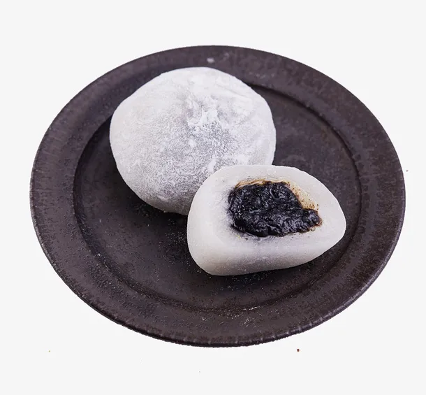 美食糯米糍微距特写免抠