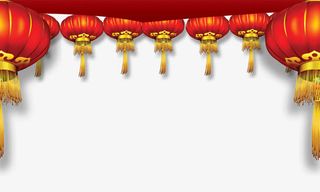 红灯笼免抠