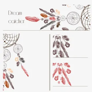 手绘风铃设计免抠