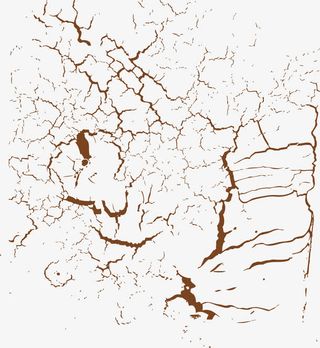 裂纹龟裂底纹效果免抠