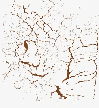 裂纹龟裂底纹效果免抠