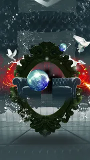 商务科技H5背景高清