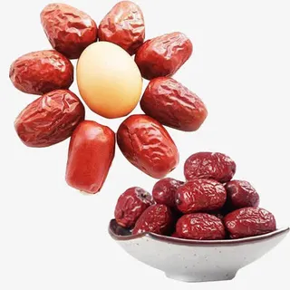 口感松软的红枣果实免抠