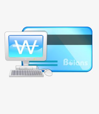 蓝色网络电子商务图标矢量图免抠