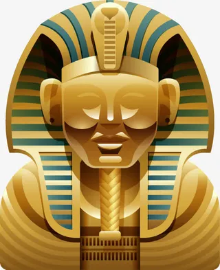 扁平化埃及文化元素免抠