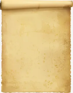 黄色复古牛皮纸免抠