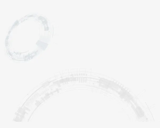 矢量科技圆环素材免抠