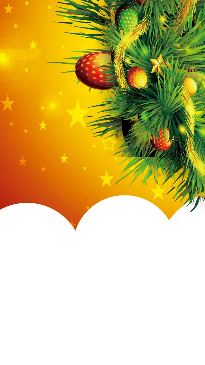 圣诞H5背景高清