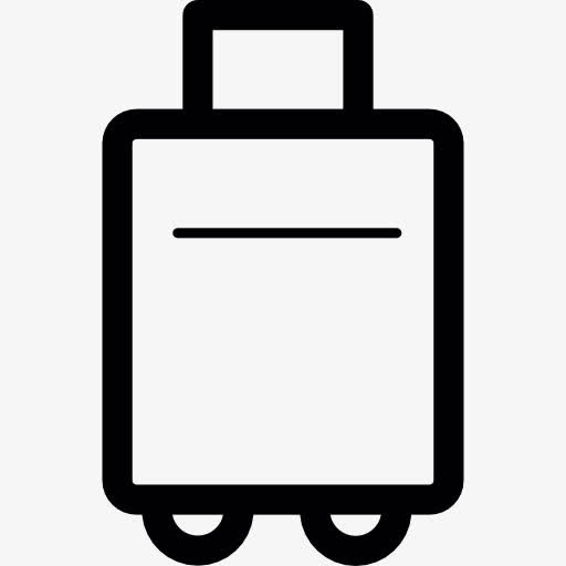 行李箱*图标免抠