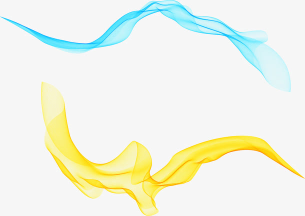 烟雾动感线条免抠