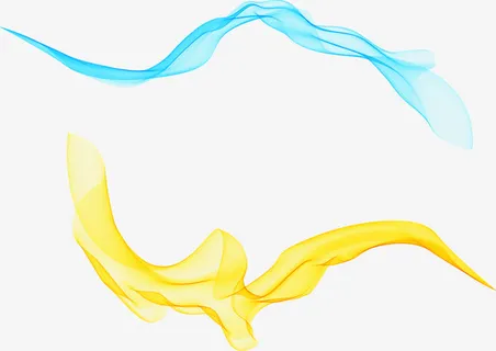 烟雾动感线条免抠