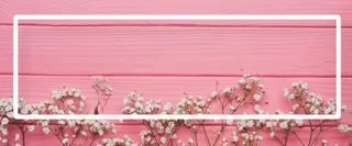 淘宝鲜花简约粉色高清