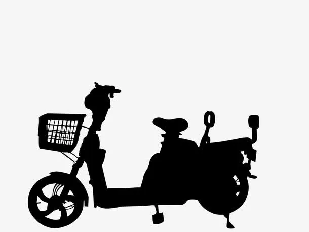 电动车轮廓免抠