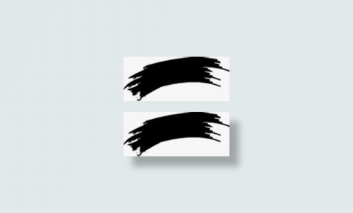黑色水墨毛笔网络公司招聘免抠