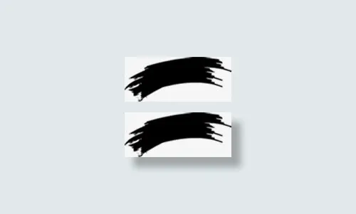 黑色水墨毛笔网络公司招聘免抠