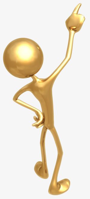 实物 指示 插图免抠