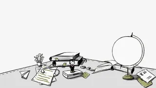 桌面上的杂物免抠