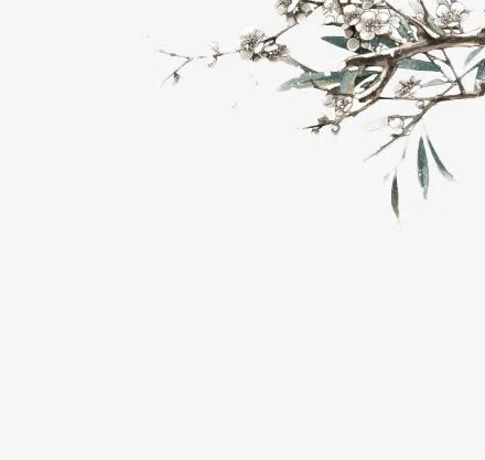 古风桃花装饰免抠