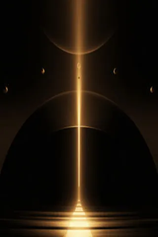 大气金色光晕质感金属背景高清