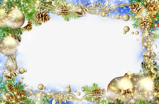 彩色圣诞装饰背景铃铛