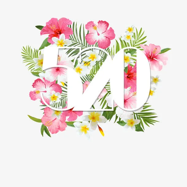 爱情手绘遇见爱免抠