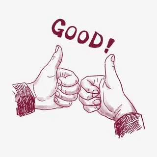 手互相赞美好免抠