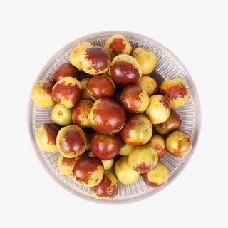 一盘美味的冬枣大荔冬枣实物免抠免抠