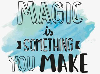 绿色水彩背景励志名言